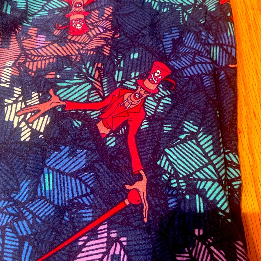 Lularoe Disney The Princess and the Frog Villain Leggings